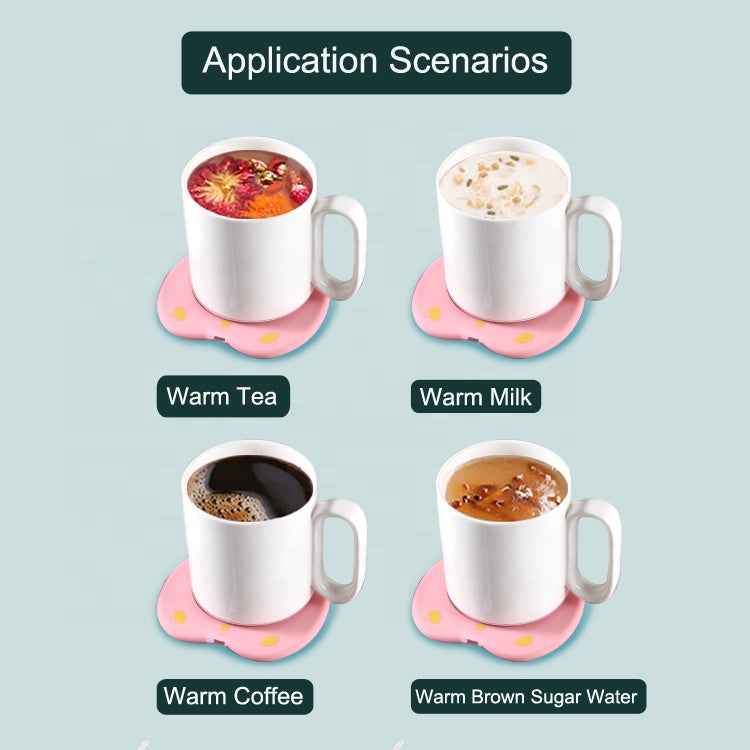 New  3 in 1 Temperature Control Smart Mug  With Wireless Charger for Phone