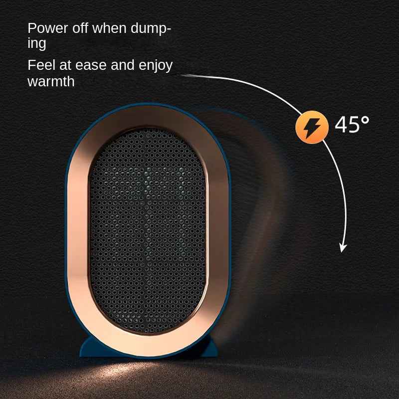 Compact Ceramic Space Heater for Indoor Use