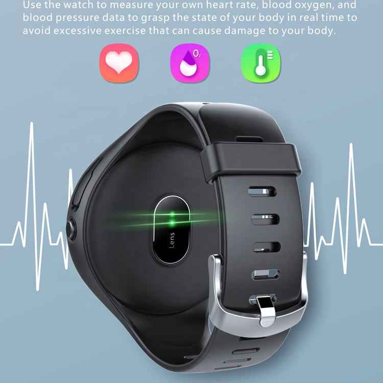 Waterproof Smartwatch with Built-In Wireless Earbuds