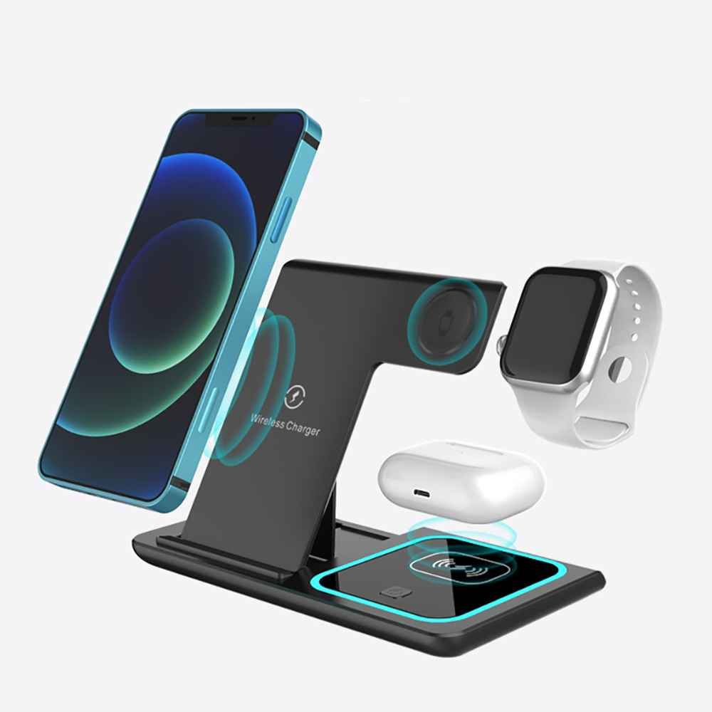 Foldable 3 in 1 Wireless Charger