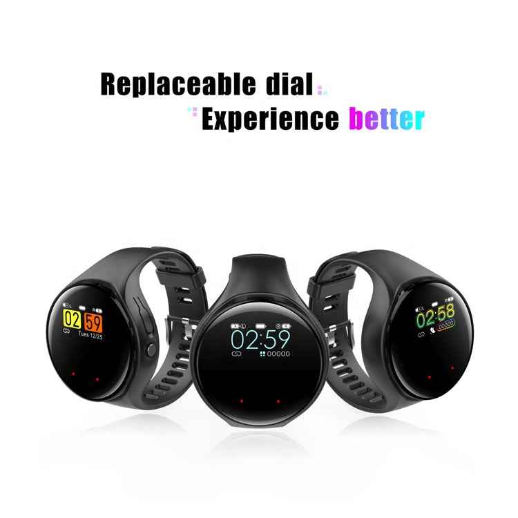 Waterproof Smartwatch with Built-In Wireless Earbuds