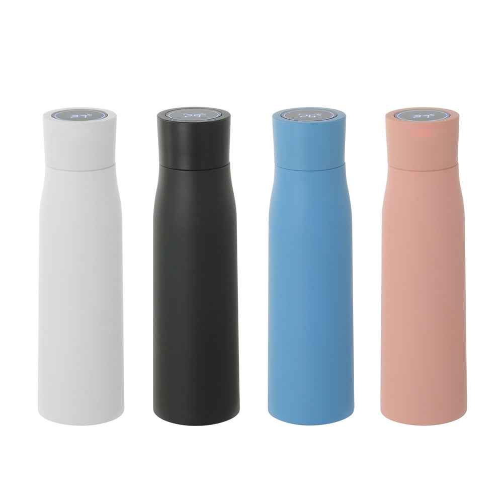 Smart self cleaning water bottle