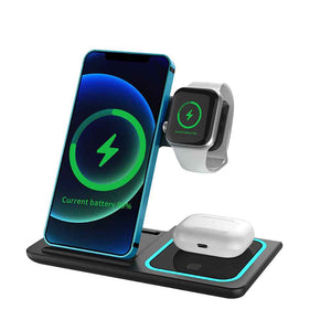 Foldable 3 in 1 Wireless Charger