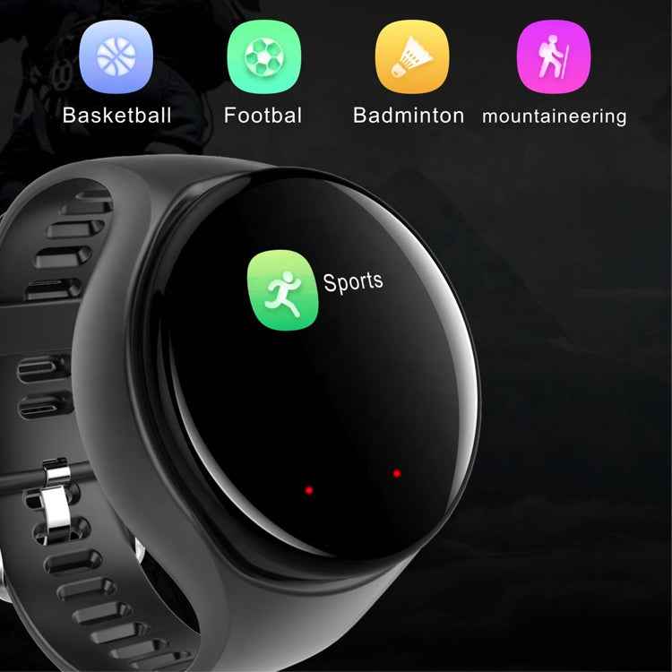 Waterproof Smartwatch with Built-In Wireless Earbuds