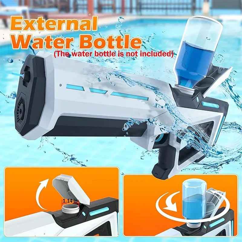 Automatic Electric Water Blaster - 43cm High-Powered Rechargeable Water Gun