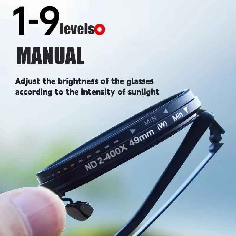 Adjustable Dimming Sunglasses