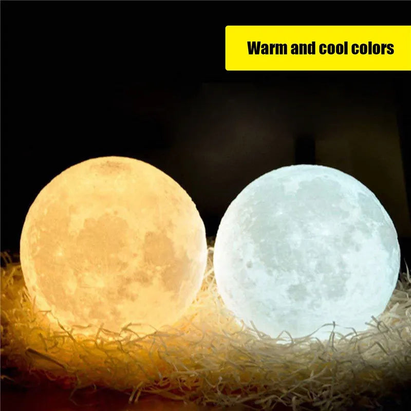 LED Moon Shaped Night Light