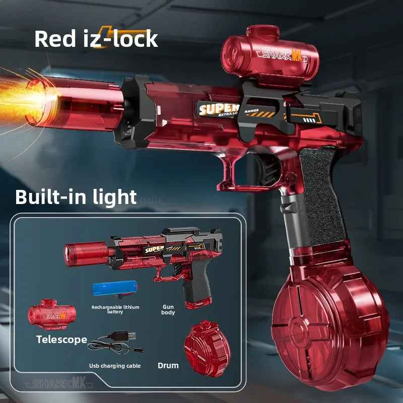 Automatic Electric Water Blaster - 43cm High-Powered Rechargeable Water Gun