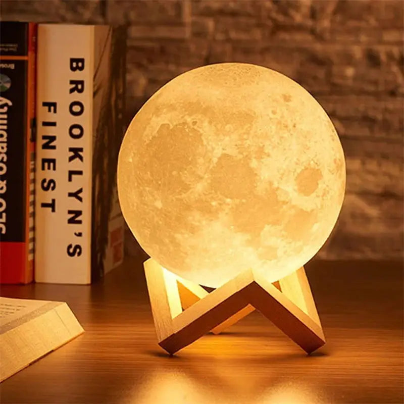 LED Moon Shaped Night Light