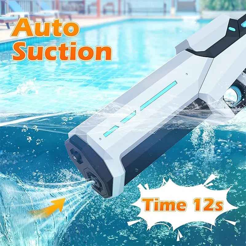 Automatic Electric Water Blaster - 43cm High-Powered Rechargeable Water Gun
